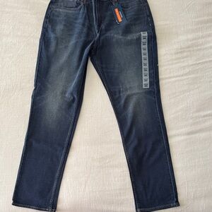 👖 🆕 Men’s Athletic Fit Dark Wash Jeans – Size 36x32